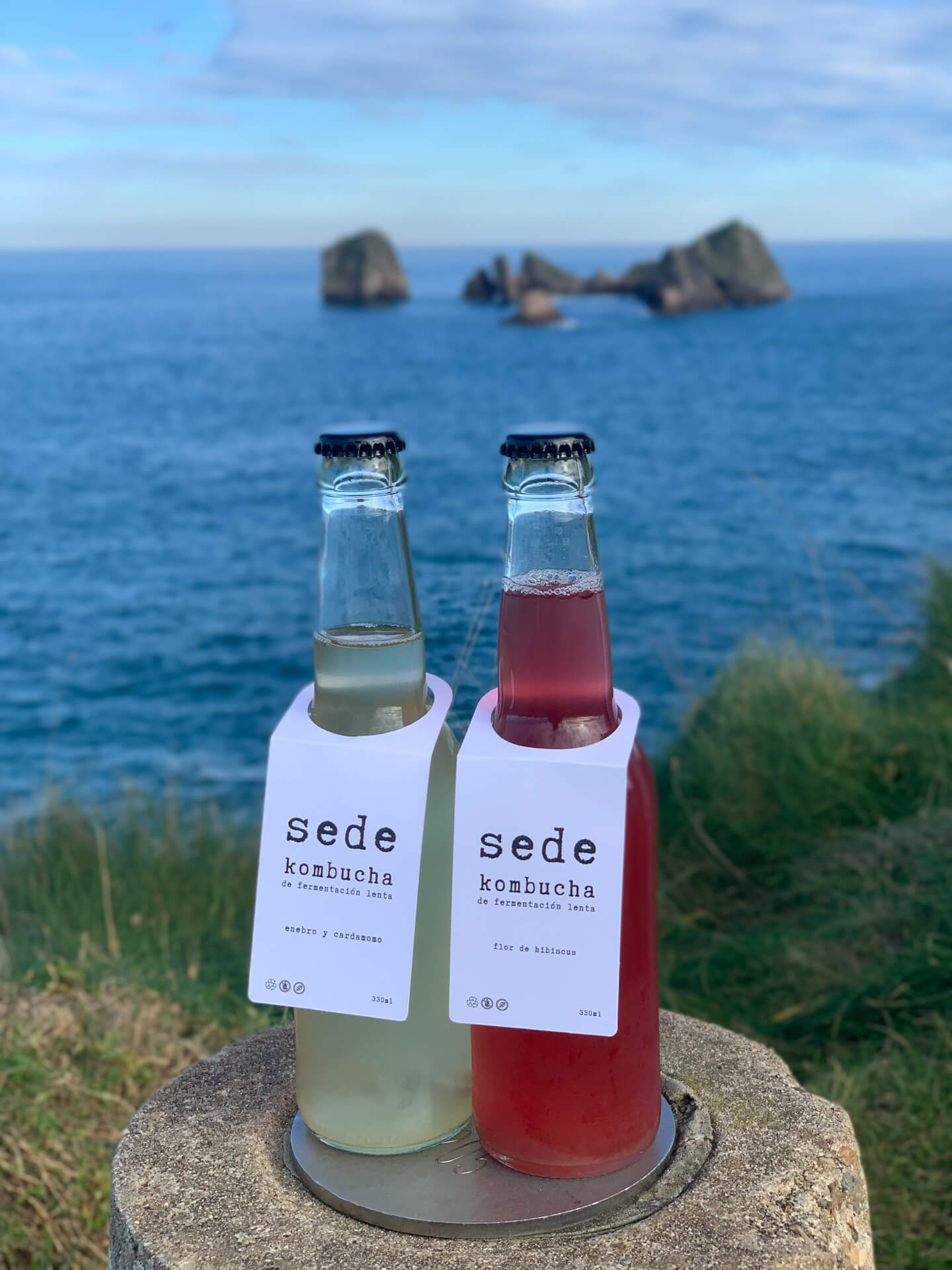 sede mestura 330ml pack 4: 6 x sede flor de hibiscus, 6 x sede enebro y cardamomo